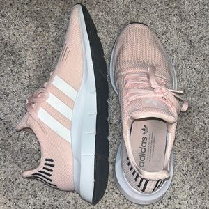 Pink adidas sneakers